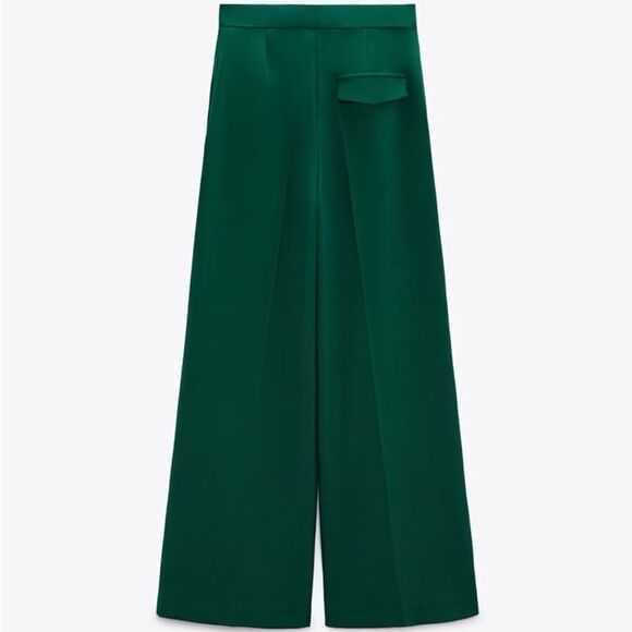 ZARA Masculine Wide Leg Pants New - Picture 3 of 6